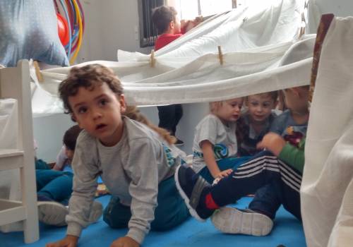 Acampando com o Nível 4B