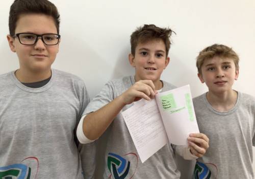 Criando folders da escola pelo Alfa 6