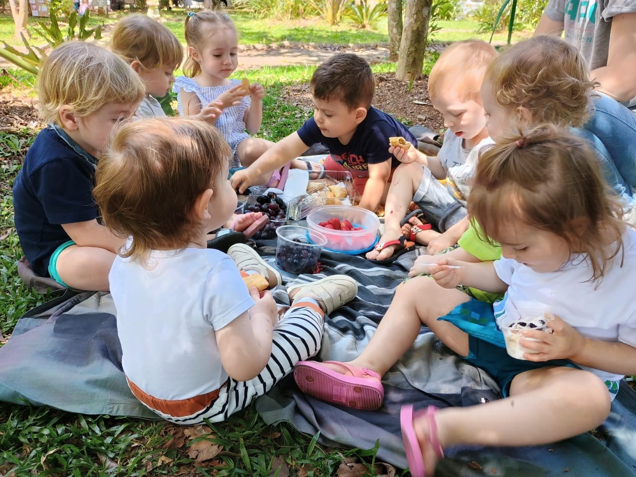 Piquenique com a turminha da Educação Infantil