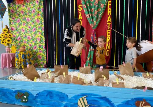 São João Fraterno - Tarde de brincadeiras com a Educação Infantil