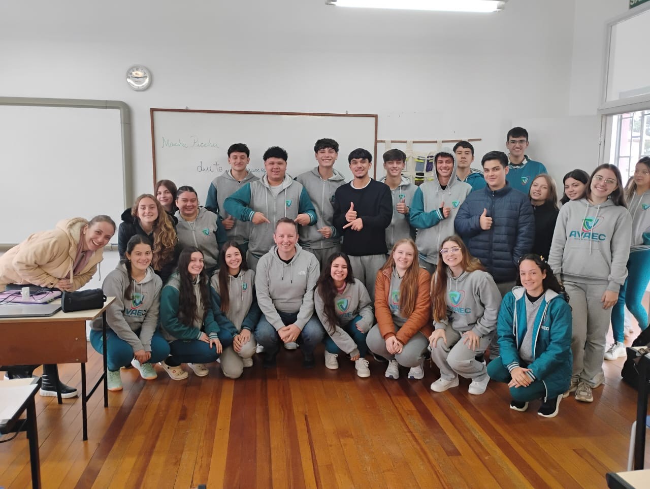 Troca cultural com o britânico Charlie