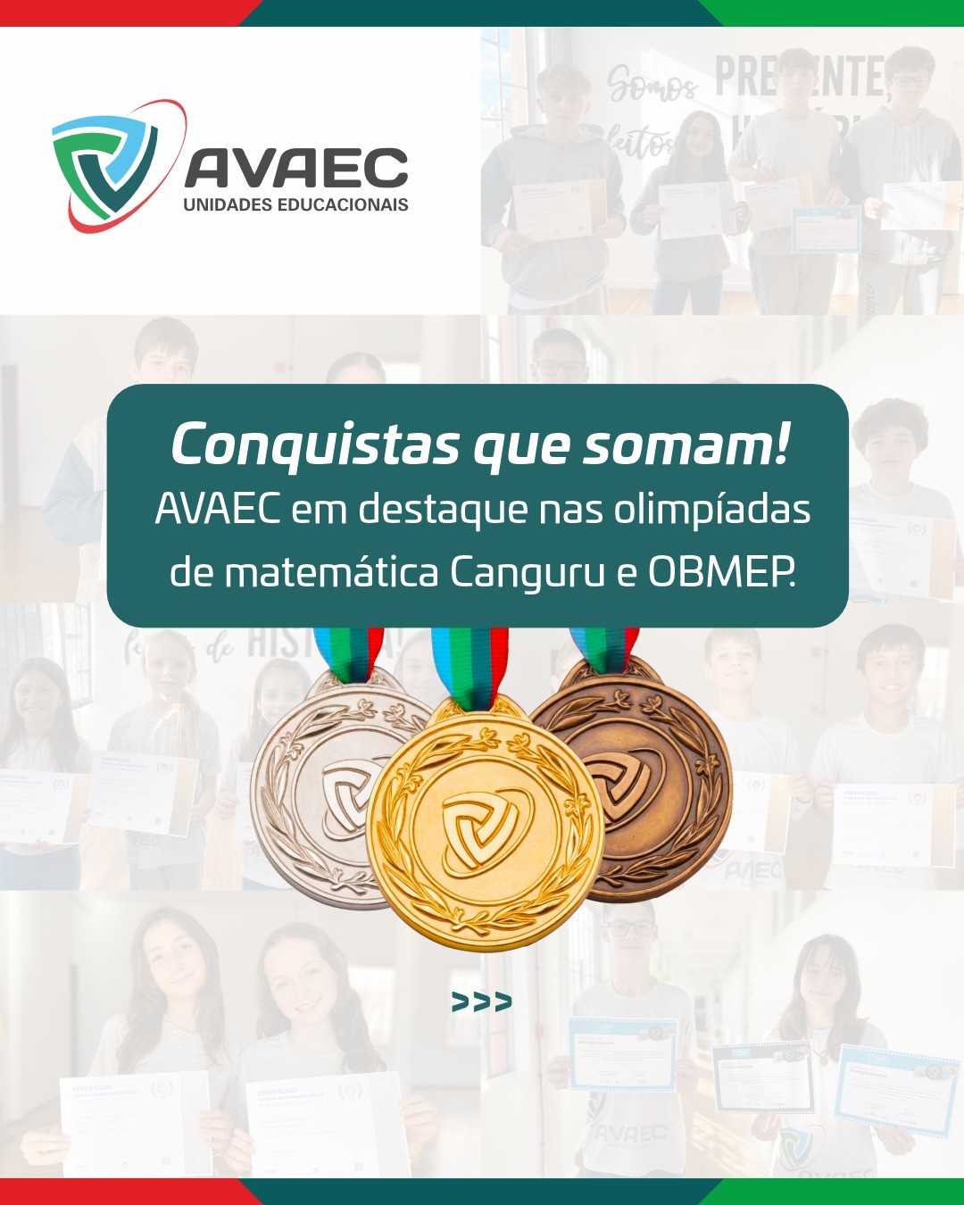 Medalhistas do Canguru e da OBMEP