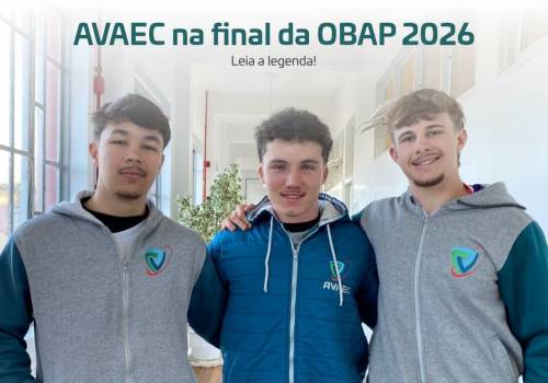 Equipe selecionada para competir na OBAP!