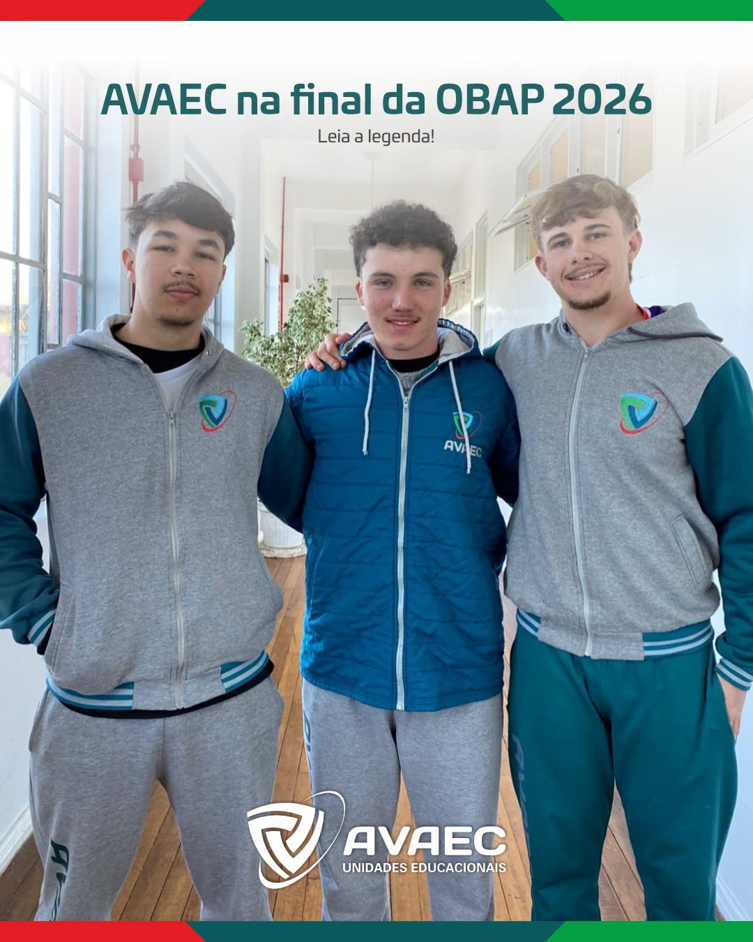 Equipe selecionada para competir na OBAP!