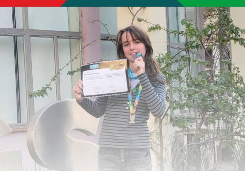 Aluna premiada na OBMEP!