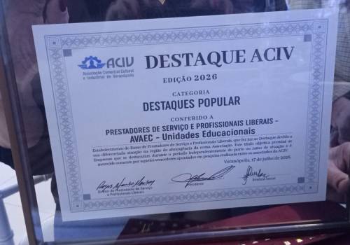 AVAEC é destaque no Prêmio Destaques ACIV 2026!