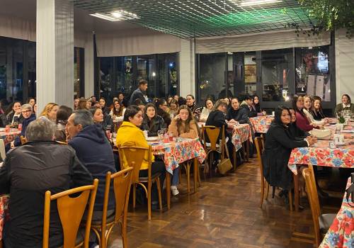 Jantar de encerramento do semestre