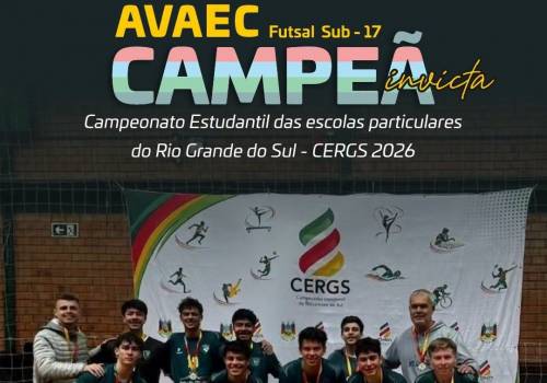 AVAEC é Campeã do CERGS 2026