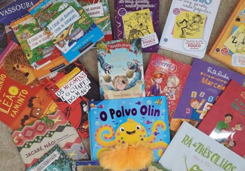 Biblioteca com novidades...