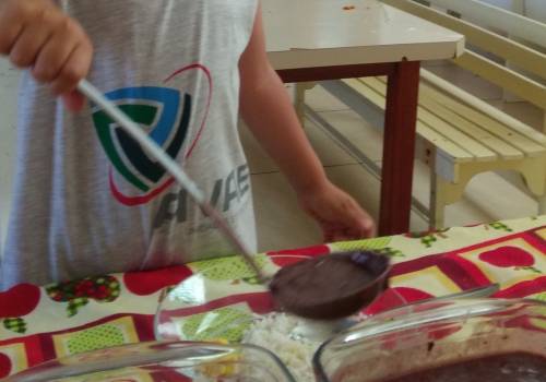 Hora do lanche!