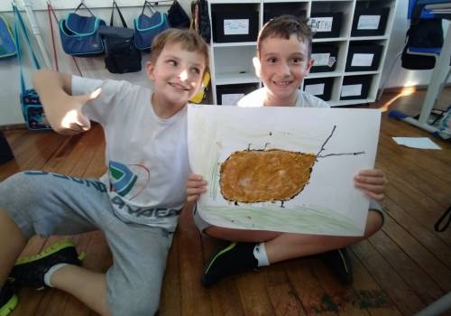 Explorando obras artísticas na aula de Bilíngue