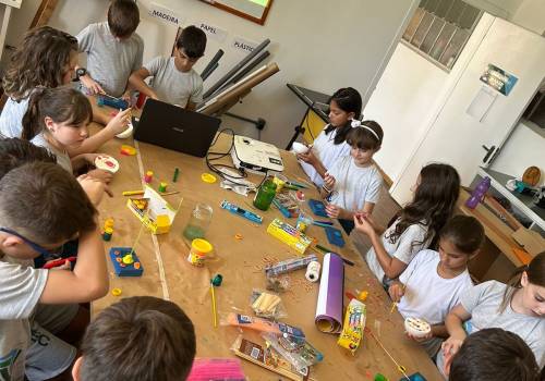 Construção de células com a turma do Alfa 4B